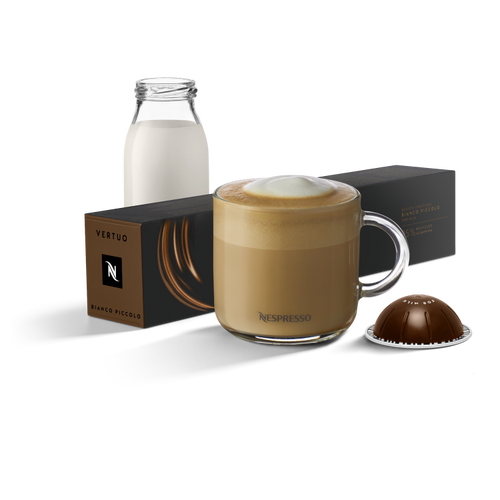 Nespresso Bianco Piccolo Vertuo Coffee Capsules Intensity 10