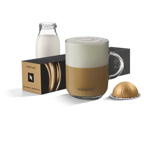 Nespresso Bianco Doppio Vertuo Coffee Capsules Intensity 5