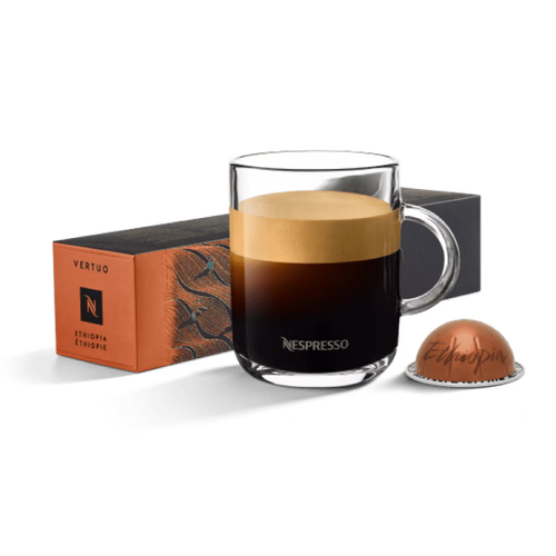 Nespresso Ethiopia Vertuo Coffee Capsules Intensity 4