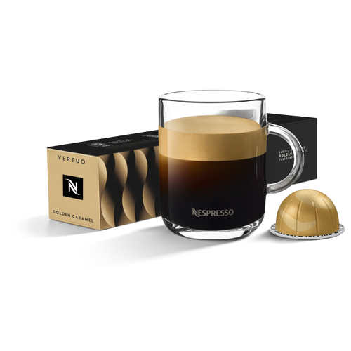 Nespresso Caramel Vertuo Coffee Capsules Intensity 6